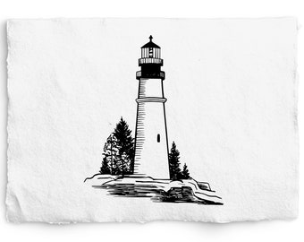 Lighthouse SVG Graphic, Wedding invite graphic, Laser Engraving, Digi Stamp, Engraving File, Logo Design, Scrapbook, Ocean, Nautical Clipart