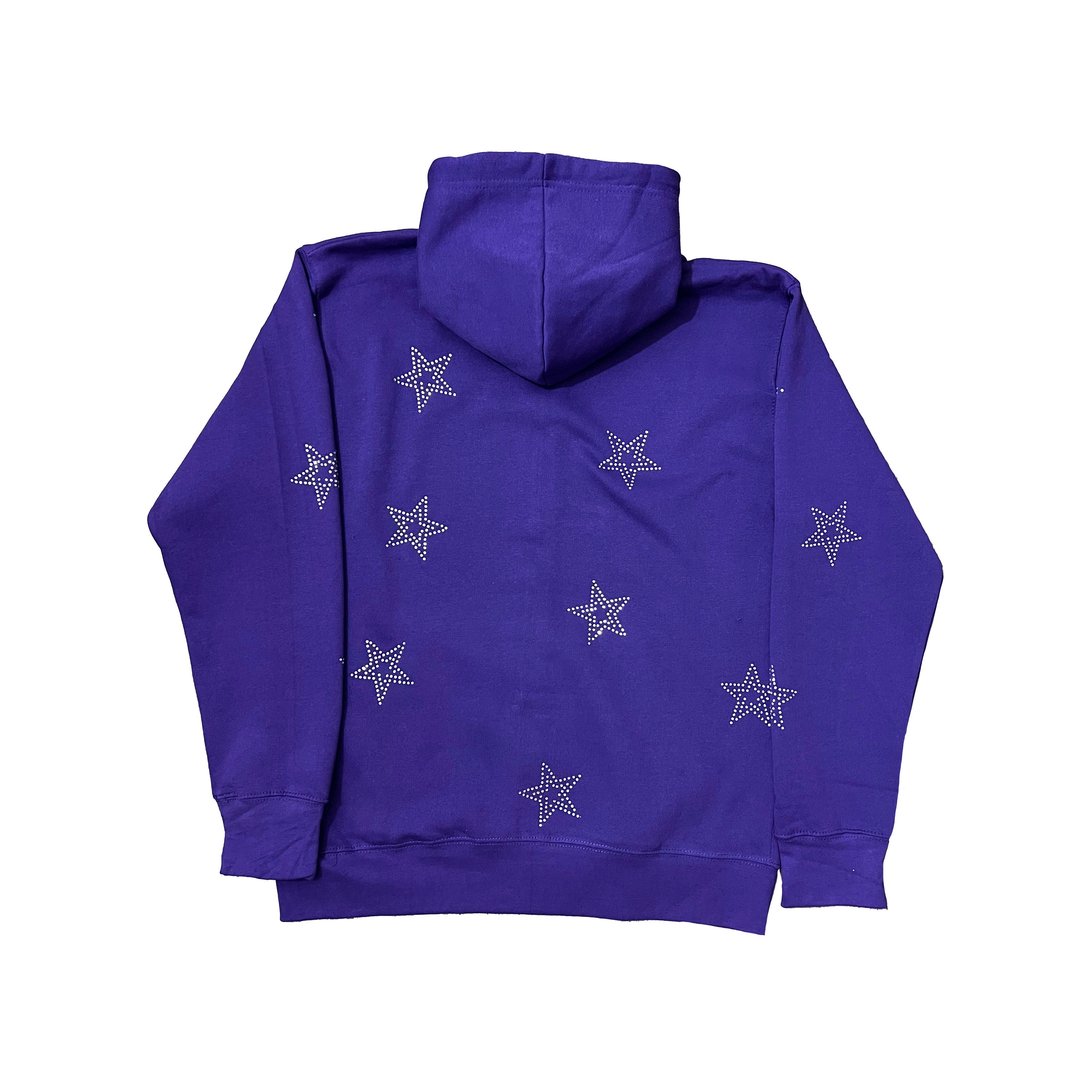 Purple y2k Rhinestone All Over Star Zip Up Hoodie /><li><p>Tシャツ/カットソー(七分/長袖)トップスPurple y2k Rhinestone All Over Star Zip Up Hoodie /></p><li><img src=