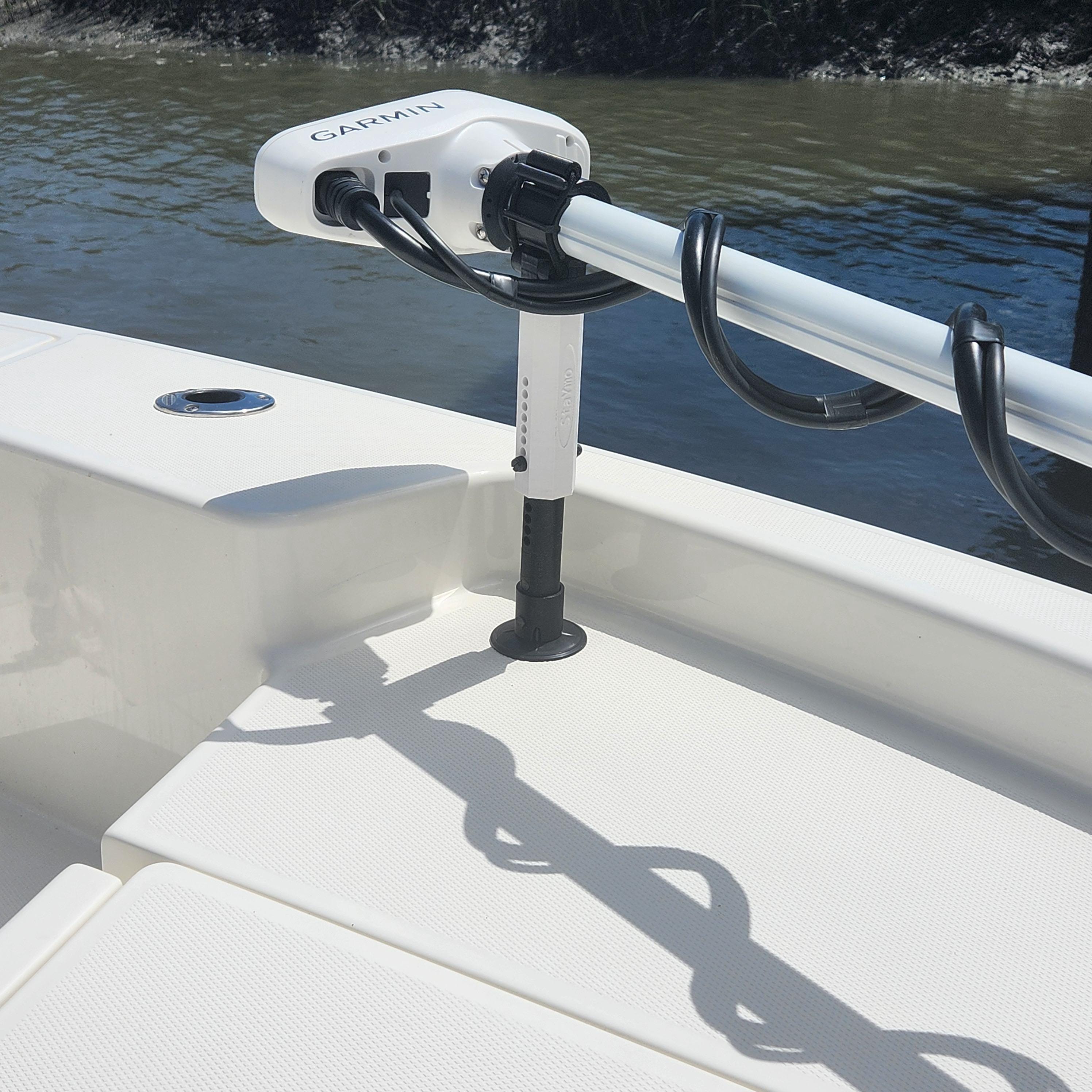 Adjustable Trolling Motor Stabilizer Bracket 360 Degree For Kayak Use