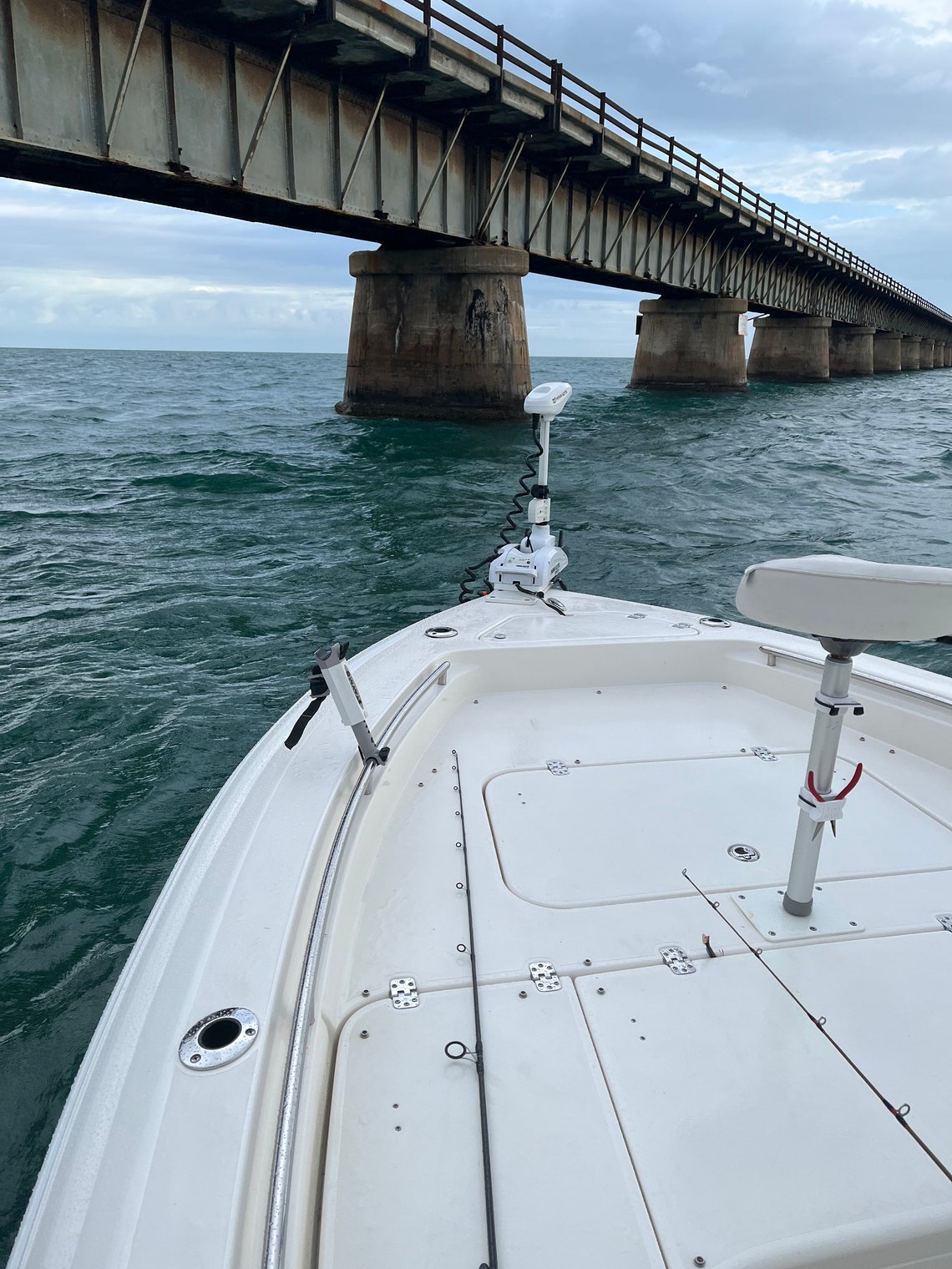 Staymo Shock Absorber/stabilizer for Trolling Motor Bow Rail Etsy