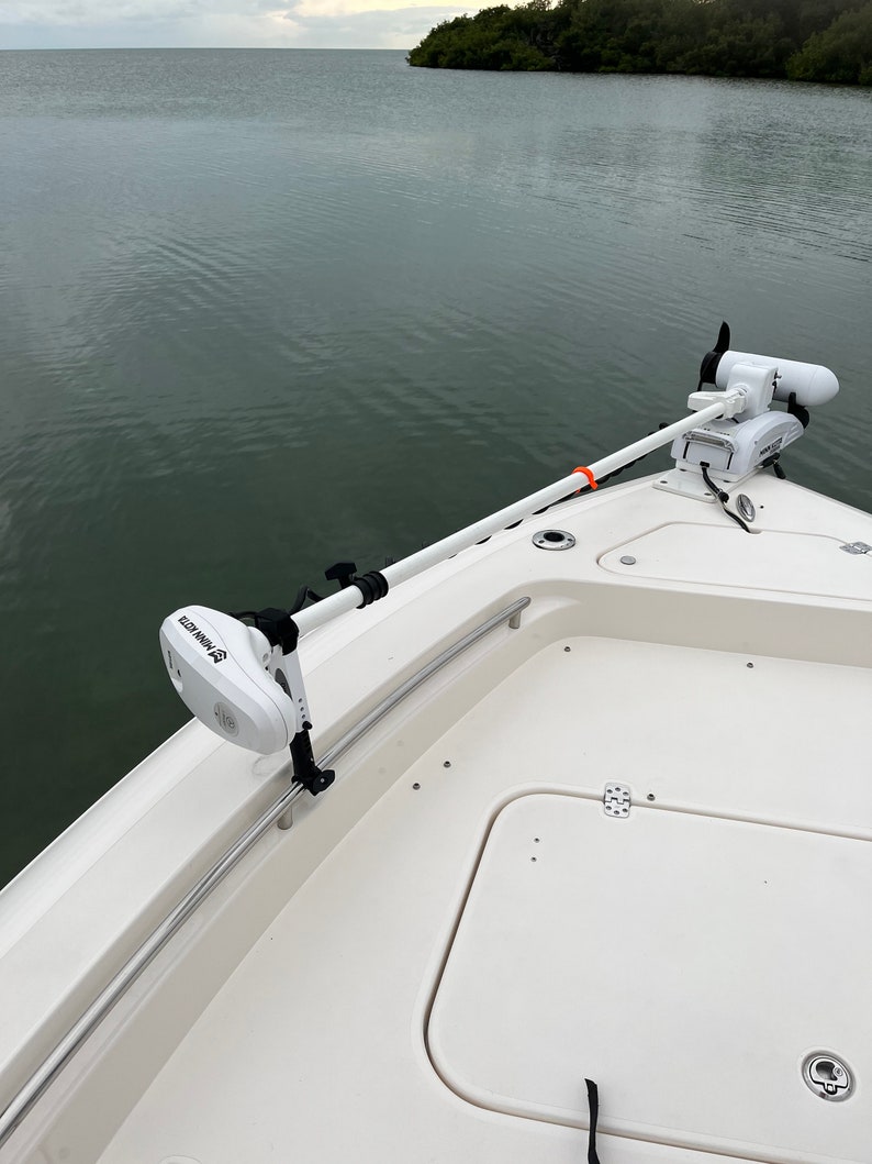 Staymo Shock Absorber/stabilizer for Trolling Motor Bow Rail Etsy