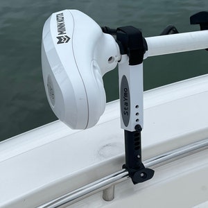 StaYmo shock absorber/stabilizer for trolling motor - bow rail series