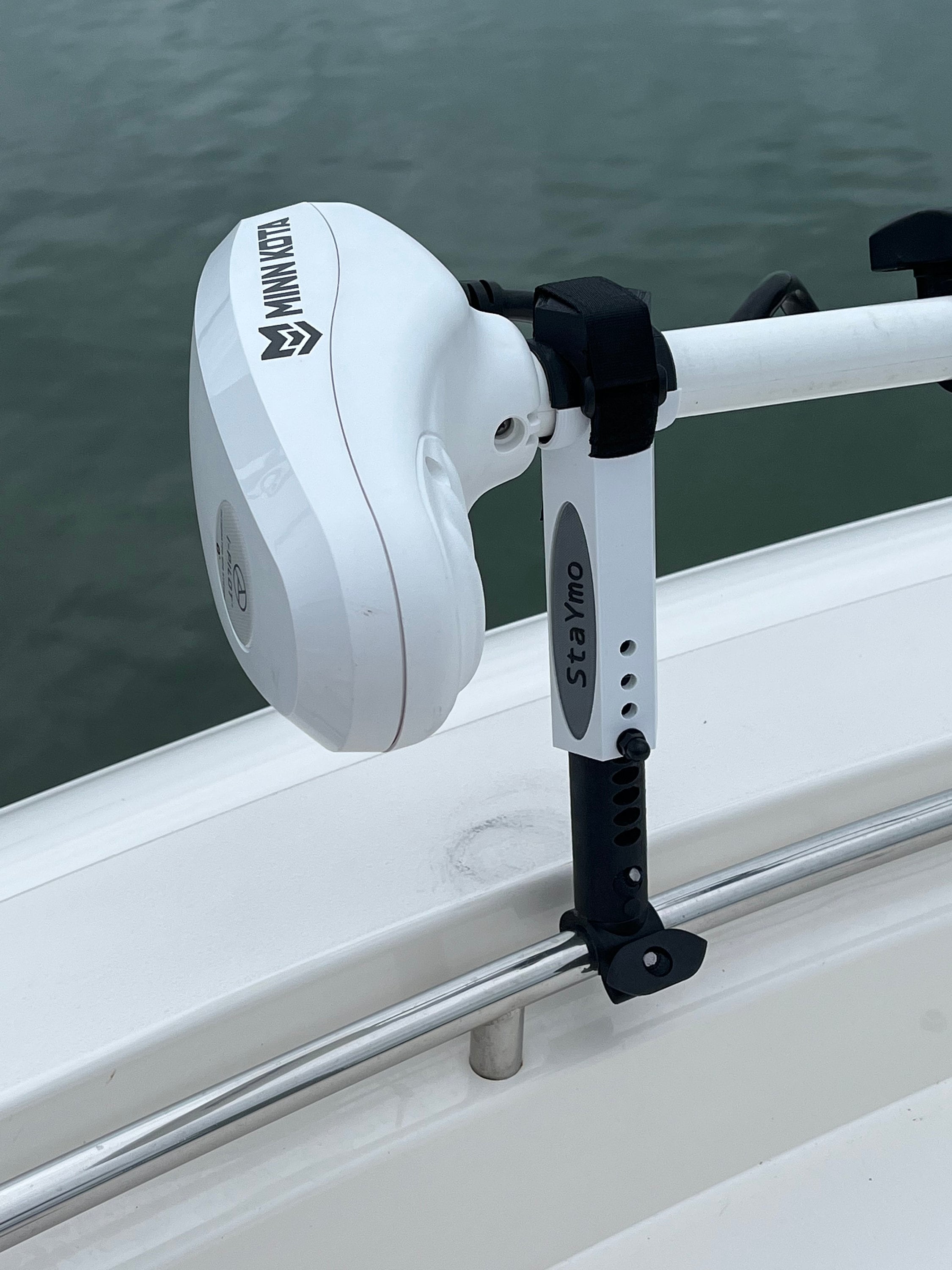 Staymo Shock Absorber/stabilizer for Trolling Motor Bow Rail