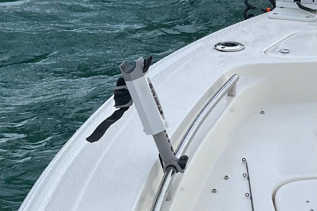 Staymo Shock Absorber/stabilizer for Trolling Motor Bow Rail Etsy