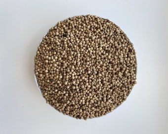 White Penja Peppercorns, African Pepper, Pepper in Grain, White Pepper Grain Whole
