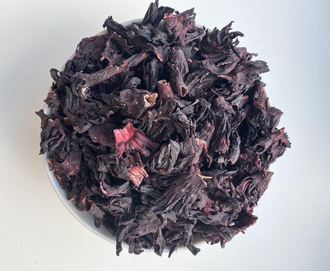 Hibiscus or Bissap Flowers dried Zobo Leaves Hibiskus Etsy