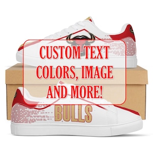 Custom Leather Low Top Sneakers: Personalized Basketball Shoes