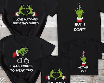 I Love Matching - Family Matching Tops Gift Set - Christmas Matching outfits  - Christmas Set - Christmas Twinning - Christmas Matching