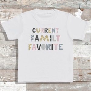 Current Family Favourite pink design - T-Shirt - Babies T-Shirt - Kids T-Shirt