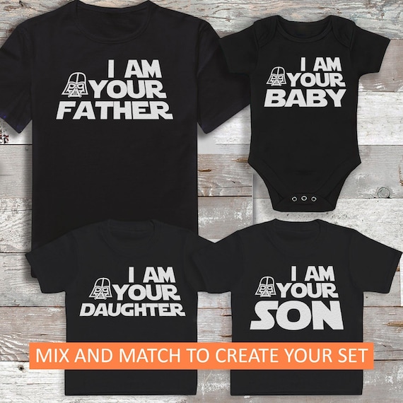 I Am Your Baby, Daughter, Son - Create Your Matching Set - Dad Matching - Dad and Baby Matching Gift - Dad Gift - For Dad - Dad Gift Set