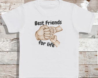 Best Friends 4 Life - Bold Font - Camiseta - Camiseta para bebés - Camiseta para niños