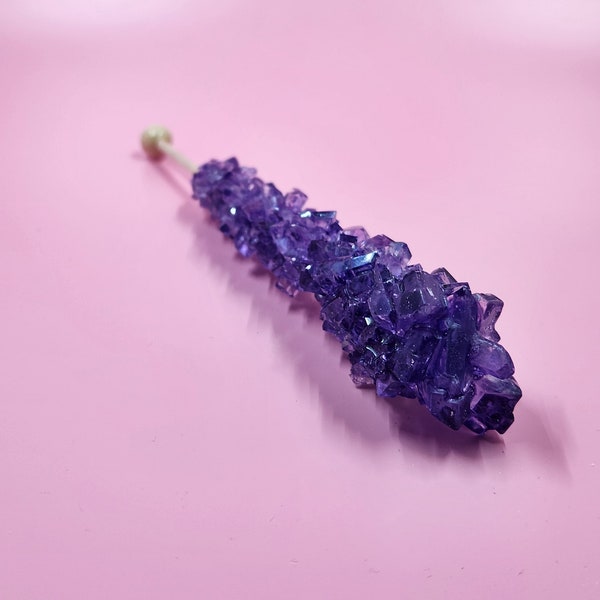 Old Fashion Crystal Rock Candy Purple Grape