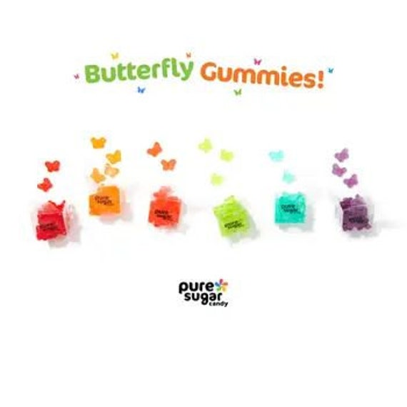 Butterfly Gummies Etsy