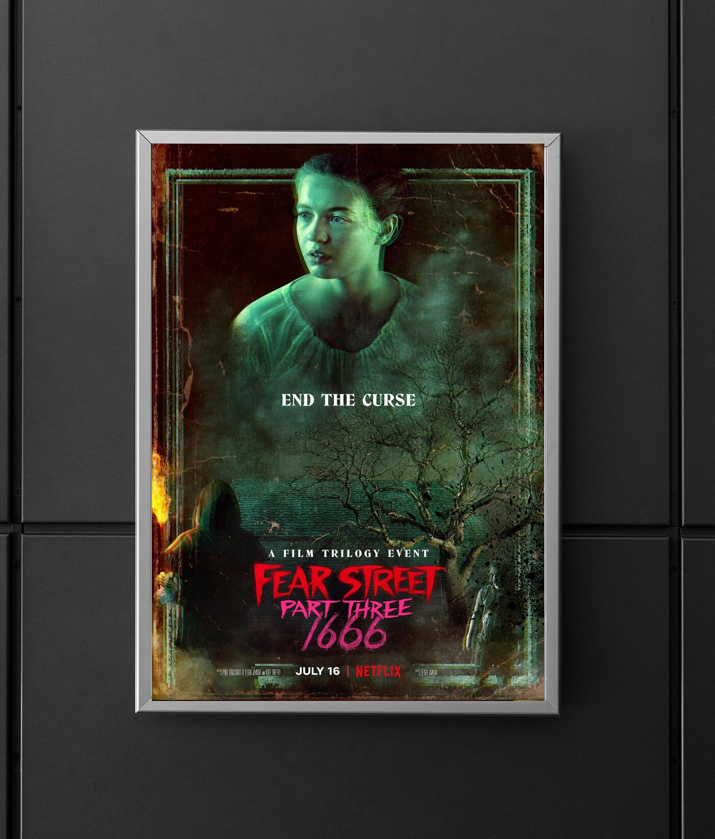 Fear Street Parte 3 1666 Tv Movie Film Print Poster Picture Etsy