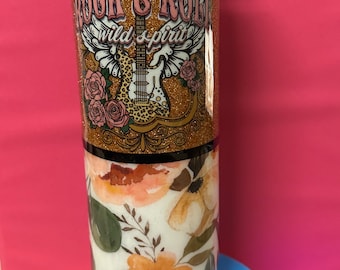 Rock and roll epoxy hobo cup