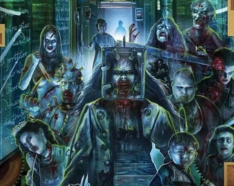 NOT DIGITAL DOWNLOAD 13 ghosts print ready to use ready to press transfer for sublimation 20oz tumbler.