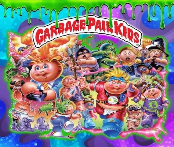 NOT DIGITAL DOWNLOAD Garbage Pail Kids Print Ready to Use Ready to