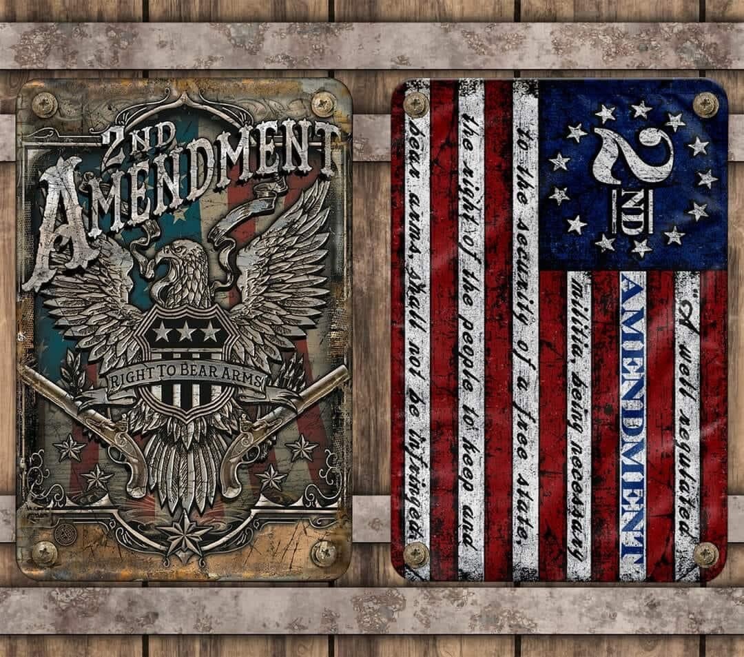 NOT DIGITAL DOWNLOAD 2nd Amendment Print Ready to Use Ready to Press ...