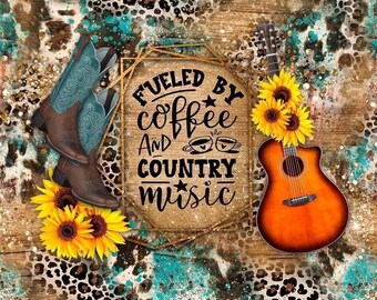 NOT DIGITAL DOWNLOAD country print ready to use ready to press transfer for sublimation 20oz tumbler.