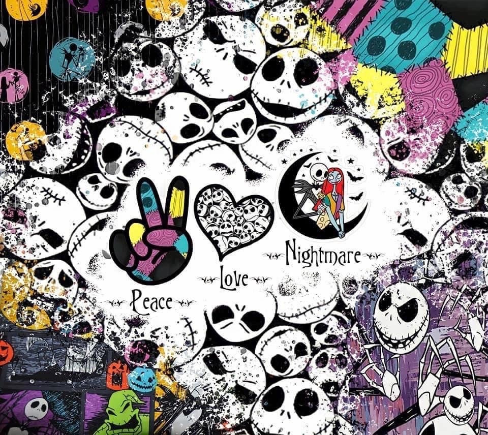 NOT DIGITAL DOWNLOAD Nightmare Before Christmas Print Ready to Use ...