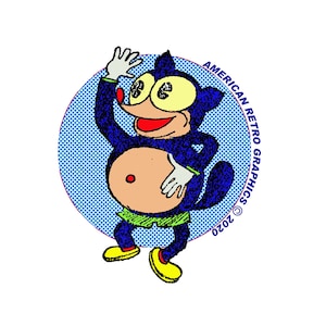 Happy Johnny 4&quot; DIe Cut ARG Exclusive Vinyl Sticker