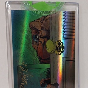 ET American Retro Graphics 2022 TradingCard Holofoil exclusive WilmingtonArt NOUVEAU