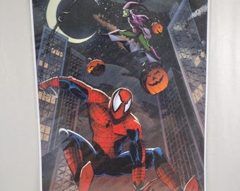 Amazing Spider-Man Green Goblin 11 X 17" Rogue Valley Expo Print Signed DCastr