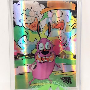 COURAGE the Cowardly Dog ARG Toon Con Exclusive Holofoil Trading Card Sealed