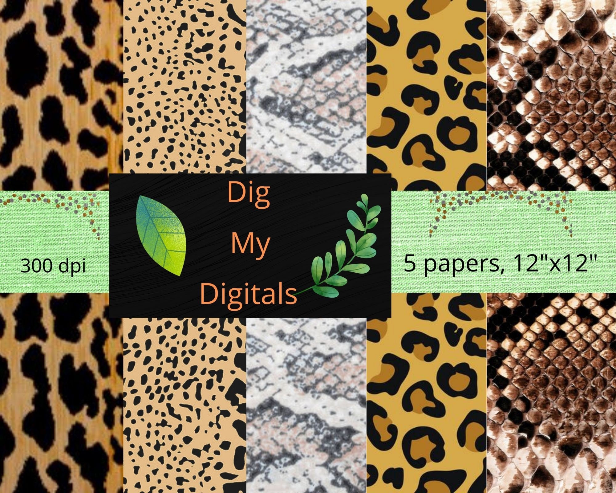 Paper & Party Supplies 12x12 300 DPI Frames Banners Digital Paper ...