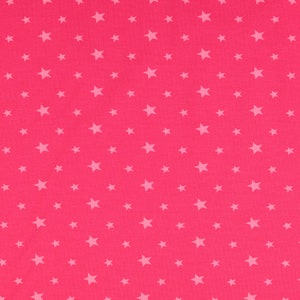 Jersey - Sterne Pink - Rosa Mädchen Baumwolljersey Baumwolle Kinder Stoff - Meterware ab 25 cm