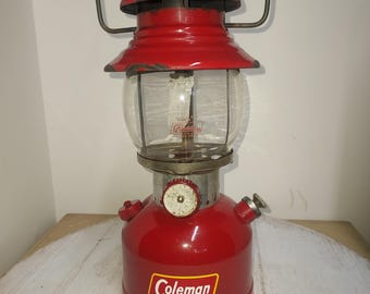Vintage 4-1958 Coleman 200A lantern, restored and working great.