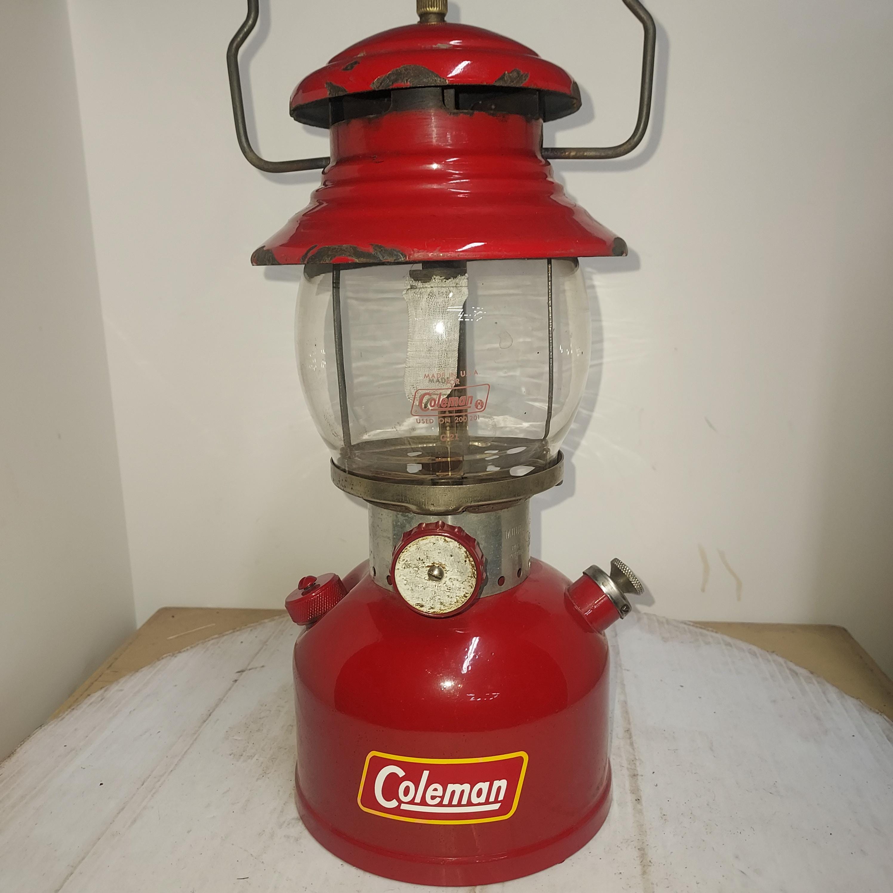 Coleman 200A 1958年4月製 ビンテージランタン Vintage 1958 Coleman 200A Lantern, Restored, Powder Coated - Etsy