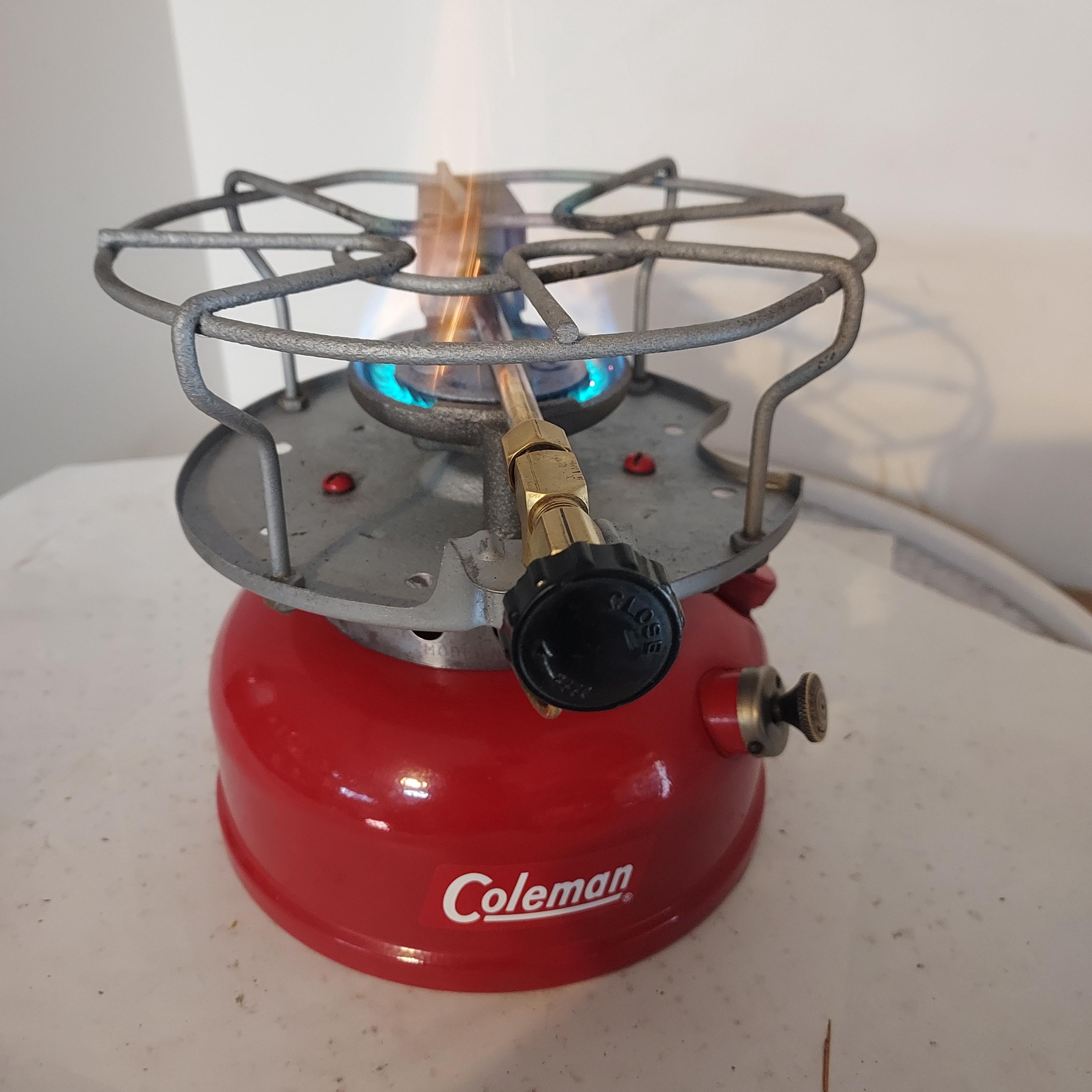 Dual Fuel Vintage Coleman Single Burner Stove Vintage Coleman 508