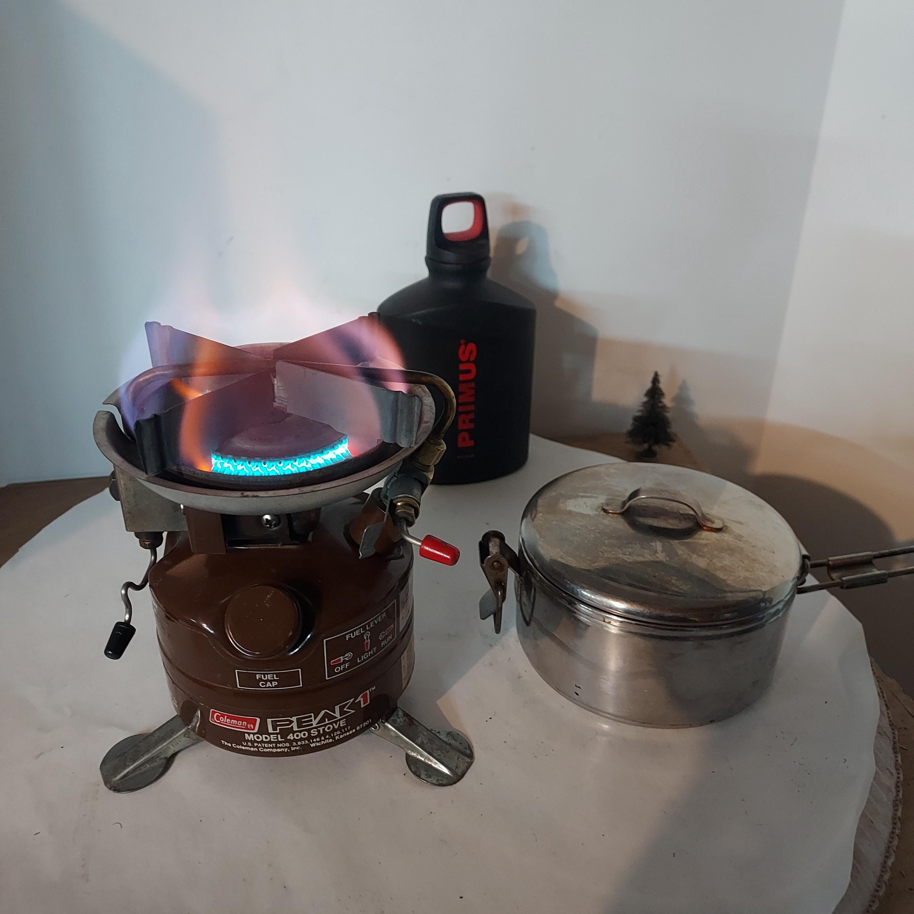 Ensemble De Cuisine Camping Coleman Peak 1 - 5 Pièces - Acier Inoxydable - Occasion