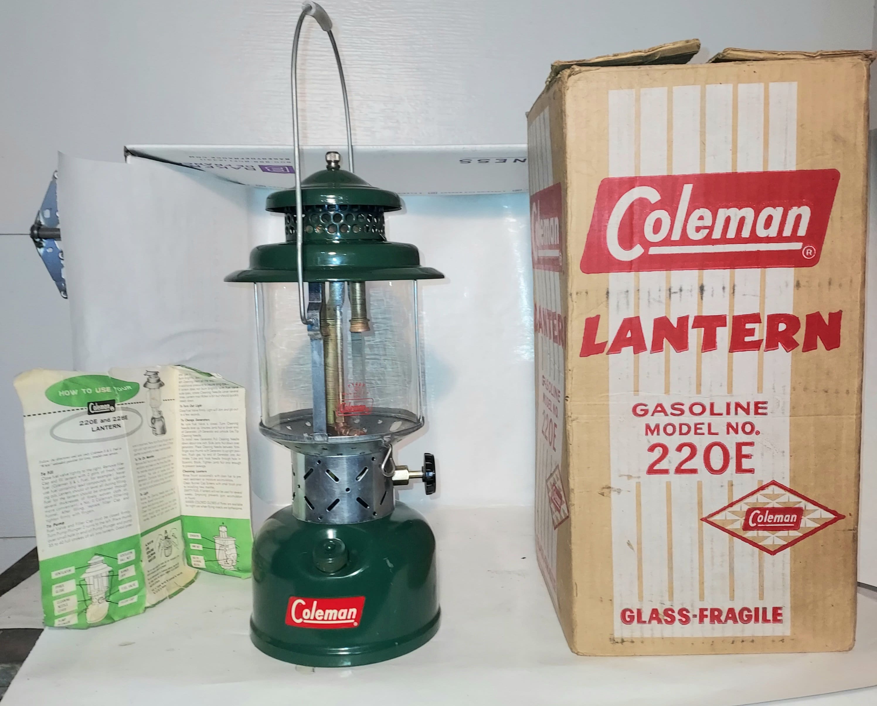 Sporting Goods Outdoor Sports Coleman Classic 1981 Two Mantle White Gas