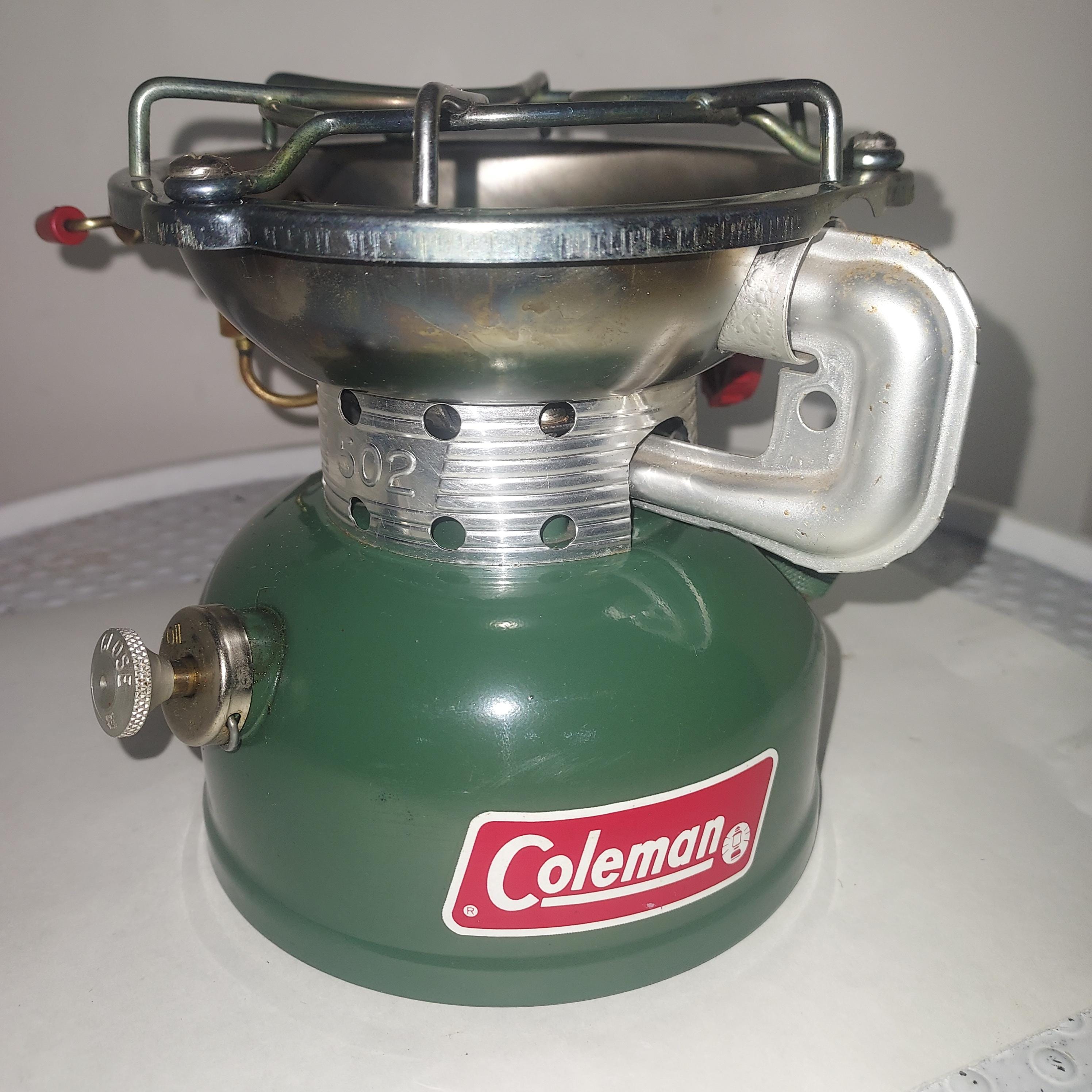 Coleman 508Ａ Coleman 508A Gas Stove & Case 05/91 Camping Hiking Emergency