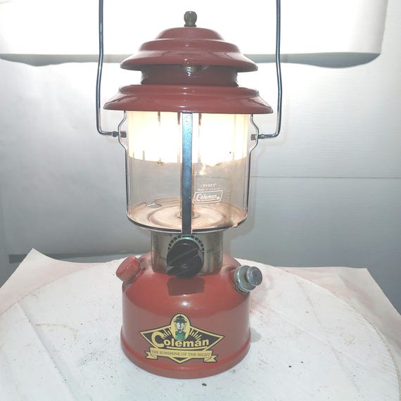 Custom Coleman 288 Lantern, Red, Working Great. - Etsy