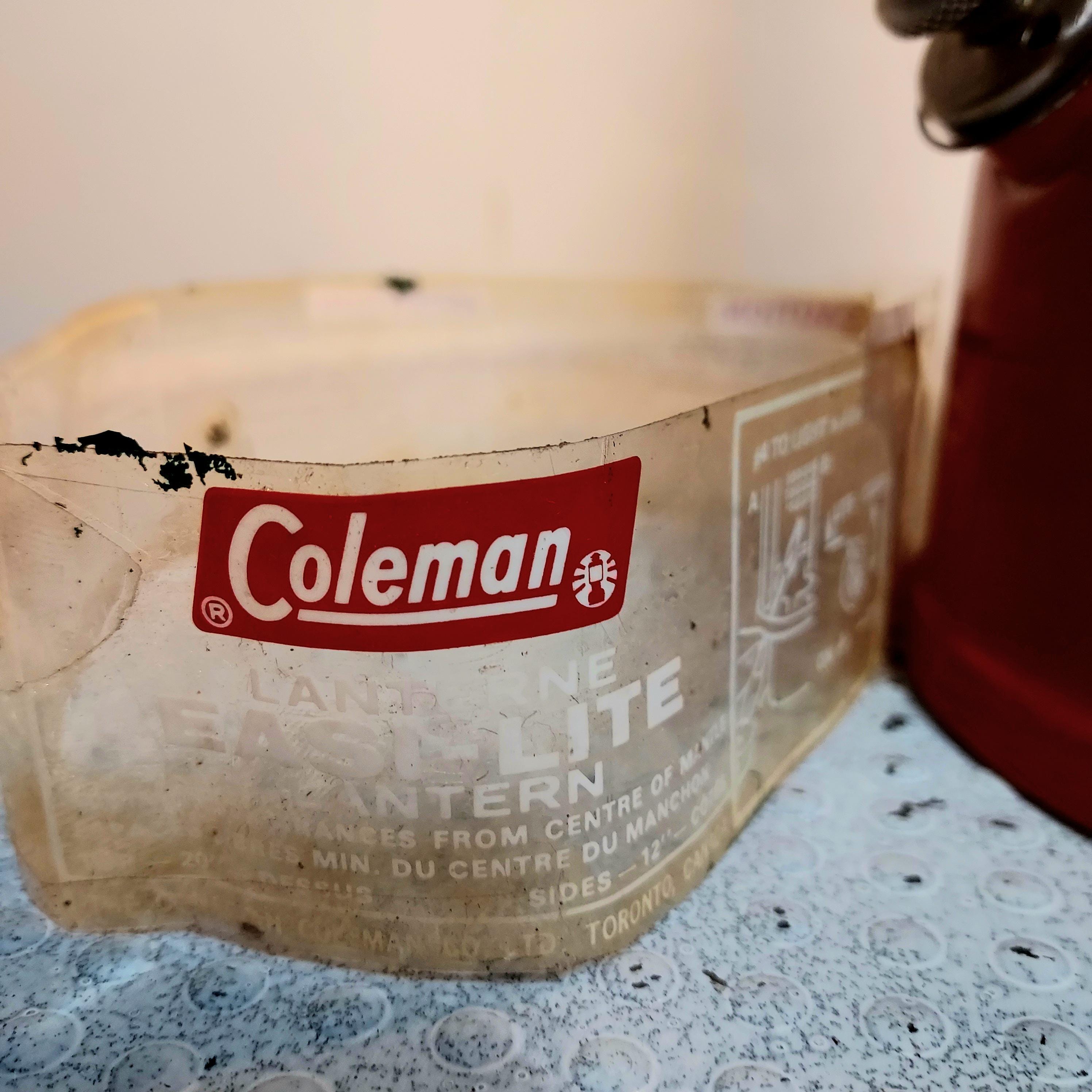 ヴィンテージ 1980 コールマン ランタン 321B カスタムレッド