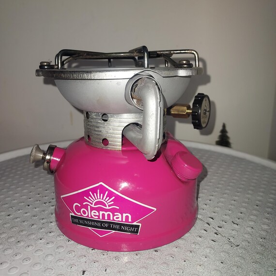 コールマン502 ビンテージ2レバーストーブ　稼働品です！ コールマン502ストーブビンテージ コールマン502 ビンテージ2レバー