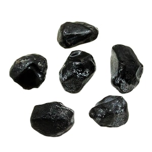 Apache Tears Obsidian Rough Crystal Set (0.5-0.75&quot;)|Obsidian Rough|Raw Apache Tears Obsidian|Obsidian Crystal|Crystal Healing|Grounding|