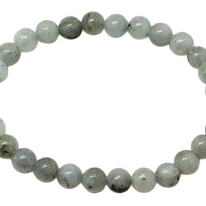 Labradorite Bead Bracelet (6mm)|Labradorite Jewelry|Labradorite Bracelet|Crystal Jewelry|Crystal Bracelet|Gemstone Bracelet|Healing Jewelry
