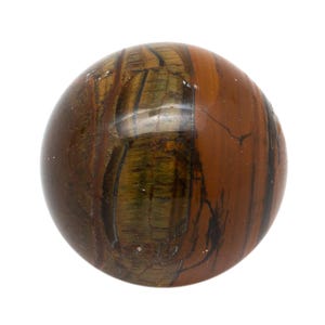 Tigers Eye Sphere (30-35mm)|Tigers Eye Ball|Crystal Sphere|Crystal Healing|Polished Tigers Eye|Metaphysical Crystal|Tigers Eye|Witchy Decor