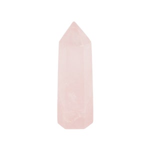 Rose Quartz Tower-2 inches|Rose Quartz Point|Rose Quartz Carving|Unconditional Love|Crystal Healing|Pink Crystals|Rose Quartz Stone