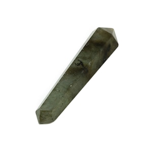 Labradorite Mini Double Terminated Point|Labradorite Point|Labradorite Wand|Double Terminated|Healing Crystals|Polished Point|Labradorite
