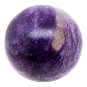 Charoite Sphere (12-15mm)|Charoite Carving|Gemstone Sphere|Crystal Sphere|Crystal Carving|Crystal Healing|Charoite Crystal|Polished Charoite