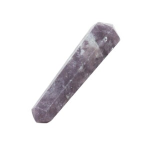 Lepidolite Mini Double Terminated Point|Lepidolite Point|Crystal Point|Double Terminated Crystal|Crystal Healing|Lepidolite Crystal|Polished