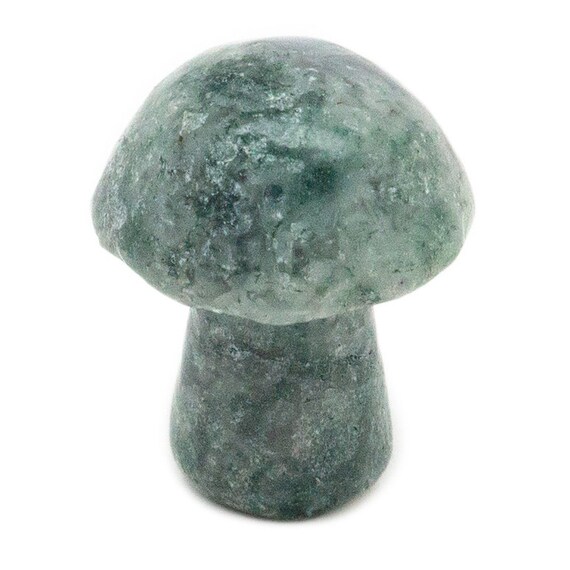 天然石 モスアゲート 子ぶ付き大キノコ Moss agate☆MushroomA | ☆Rami di Luce☆