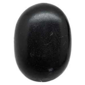 Shungite Tumbled Stone (1.5″)|Shungite Pocket stone|Shungite Tumbled|Shungite Polished Gemstone|Tumbled Stone|Crystal Healing|EMF Crystal|