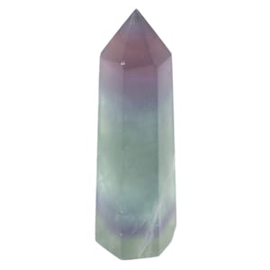 Fluorite Tower (3-4″)|Fluorite Crystal|Fluorite Point|Crystal Point|Crystal Healing|Crystal Tower|Fluorite Healing Crystal|Witchy Decor|