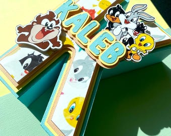 Baby Looney Tunes 3D Custom Letter